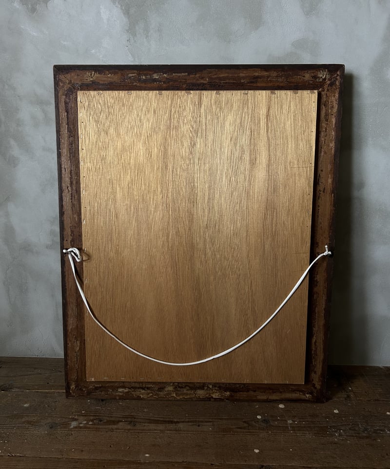 ドゥルガービンテージポスター額縁付