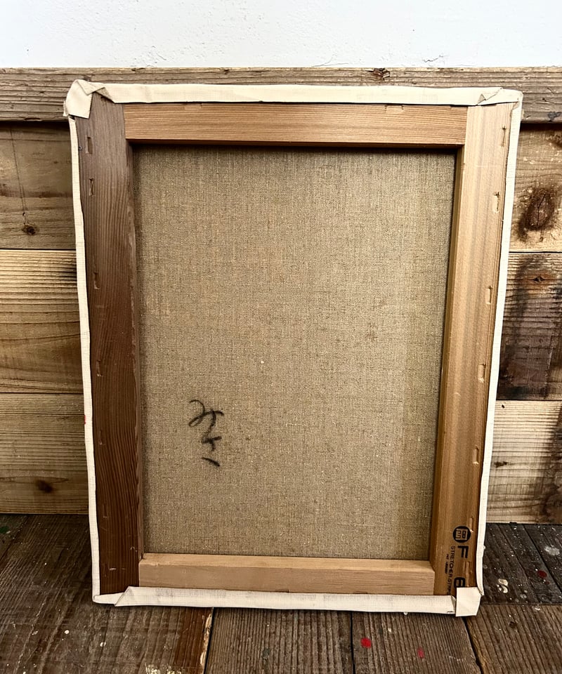 ポピーの花/静物画/油絵/アート | 骨董・アンティークの