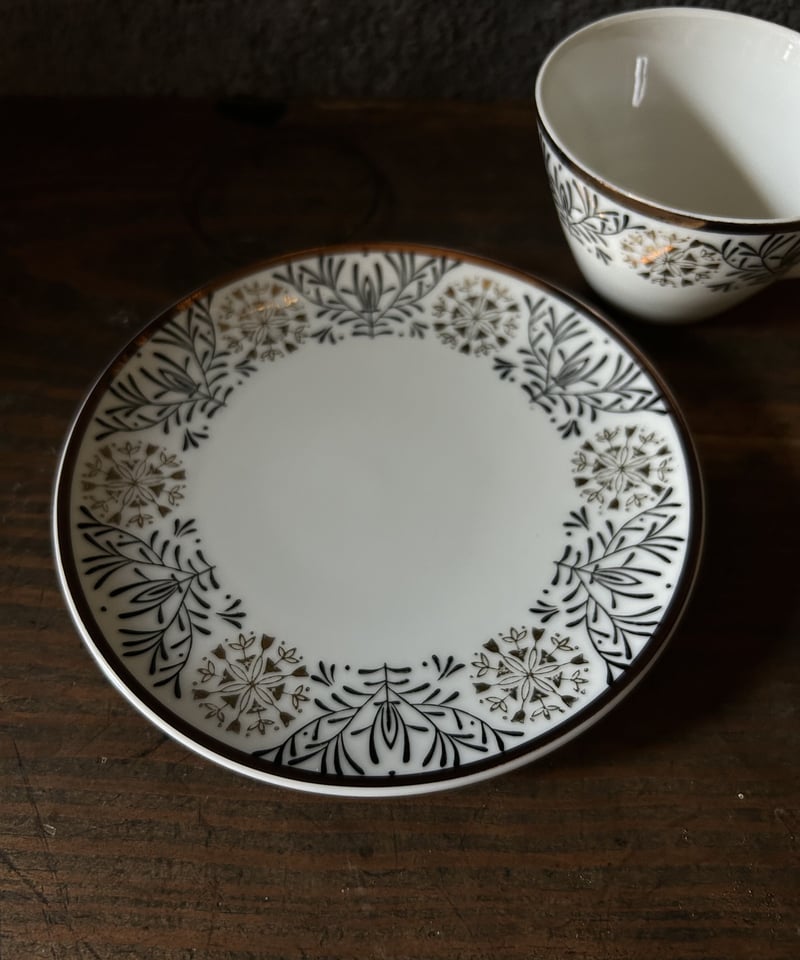 カップ&ソーサーR/セト陶器/昭和レトロ/絵柄 | 骨董 カップ&ソーサーR/セト陶器/昭和レトロ/絵柄 | 骨董
