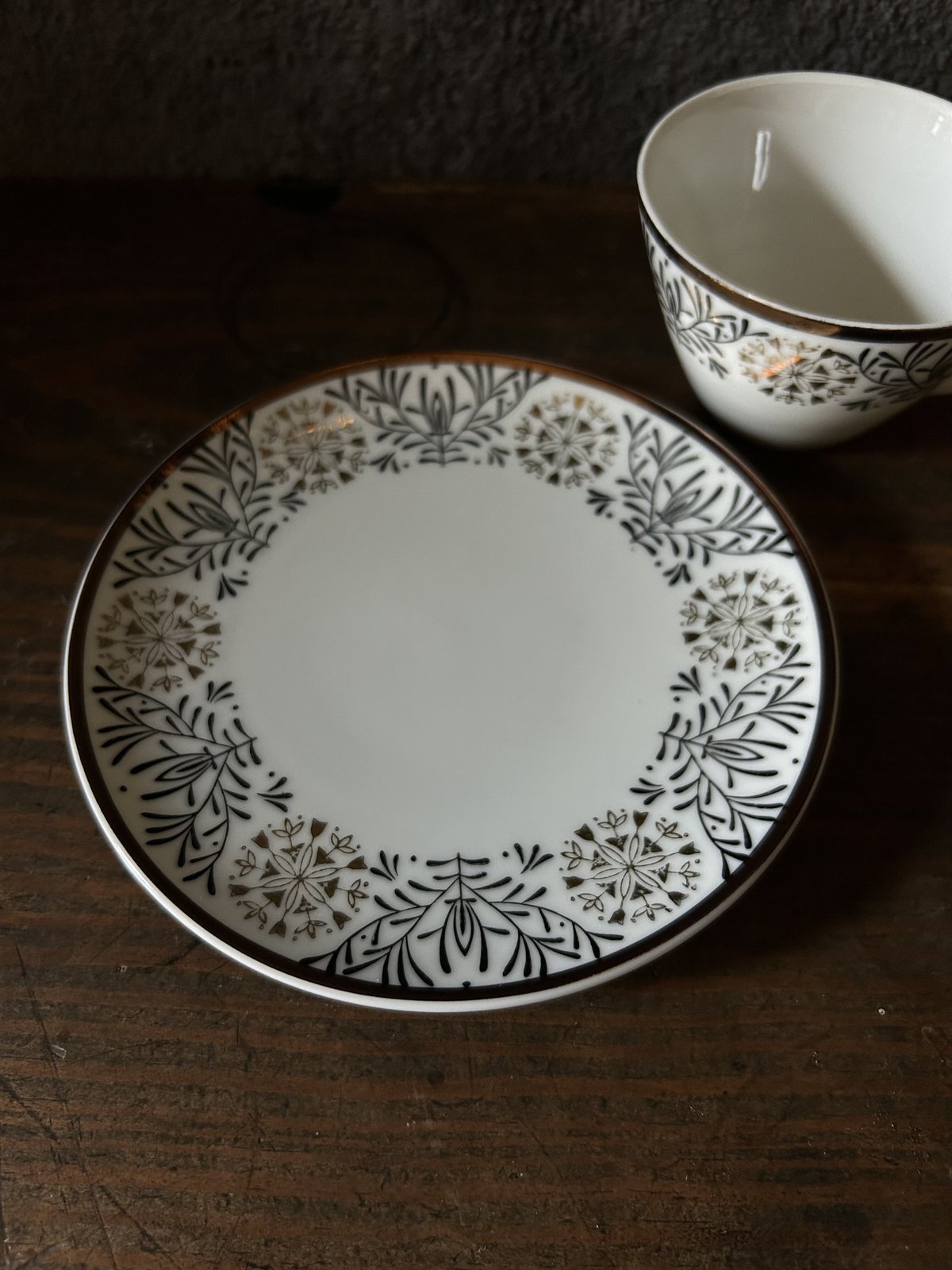 カップ&ソーサーR/セト陶器/昭和レトロ/絵柄 | 骨董 カップ&ソーサーR/セト陶器/昭和レトロ/絵柄 | 骨董