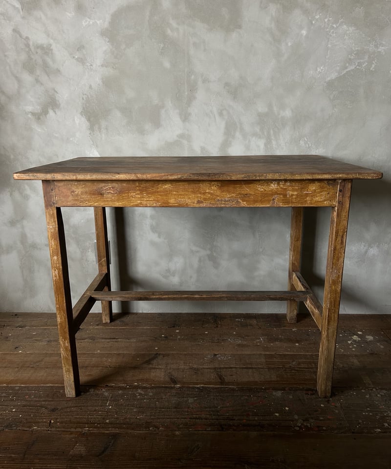 チーク材のデスク/家具/アンティーク | 骨董・アンティークの