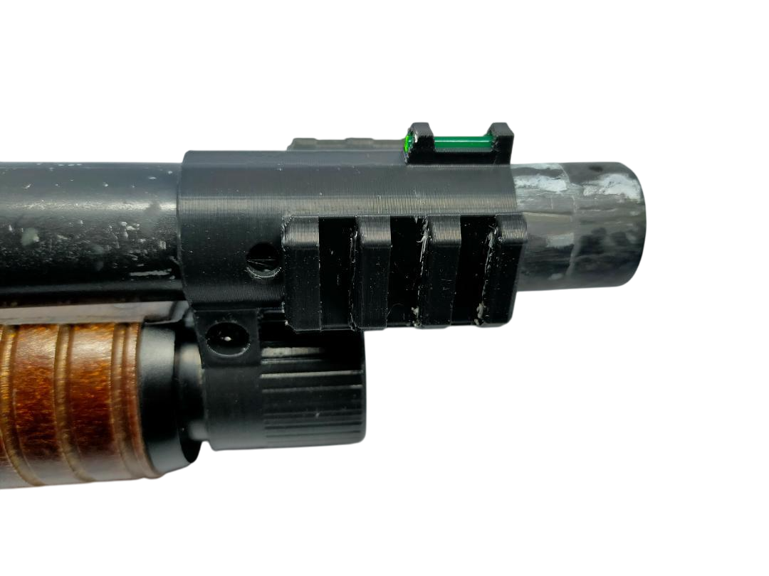 KTWイサカM37用サイドレイル付き集光フロントサイト | GunSmith KTWイサカM37用サイドレイル付き集光フロントサイト | GunSmith