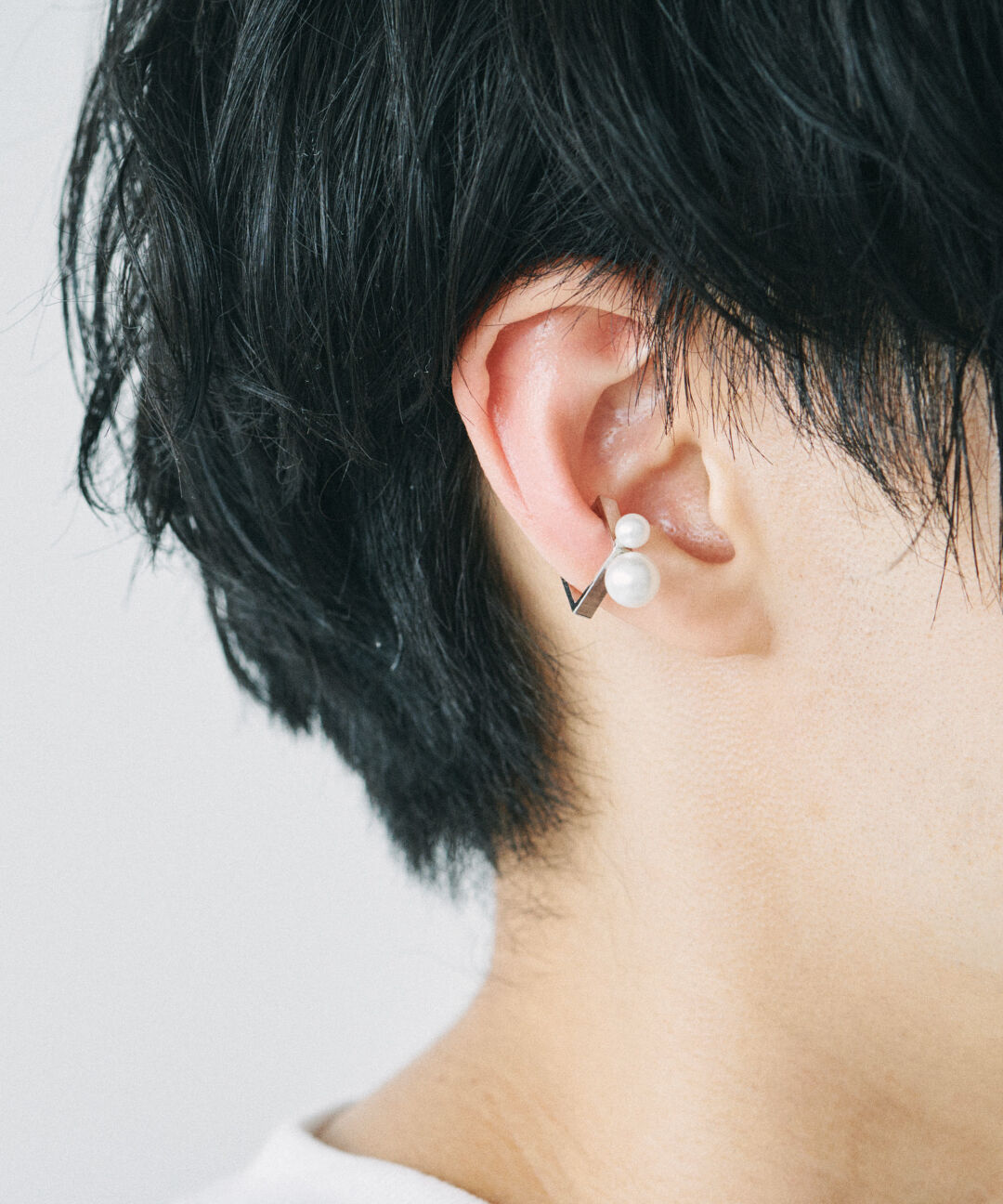【ANTEPRIMA】即対応 エテルナ 2点セットイヤーカフ Pearl スクエア 2WAY イヤーカフ <Gold> | Dinamis