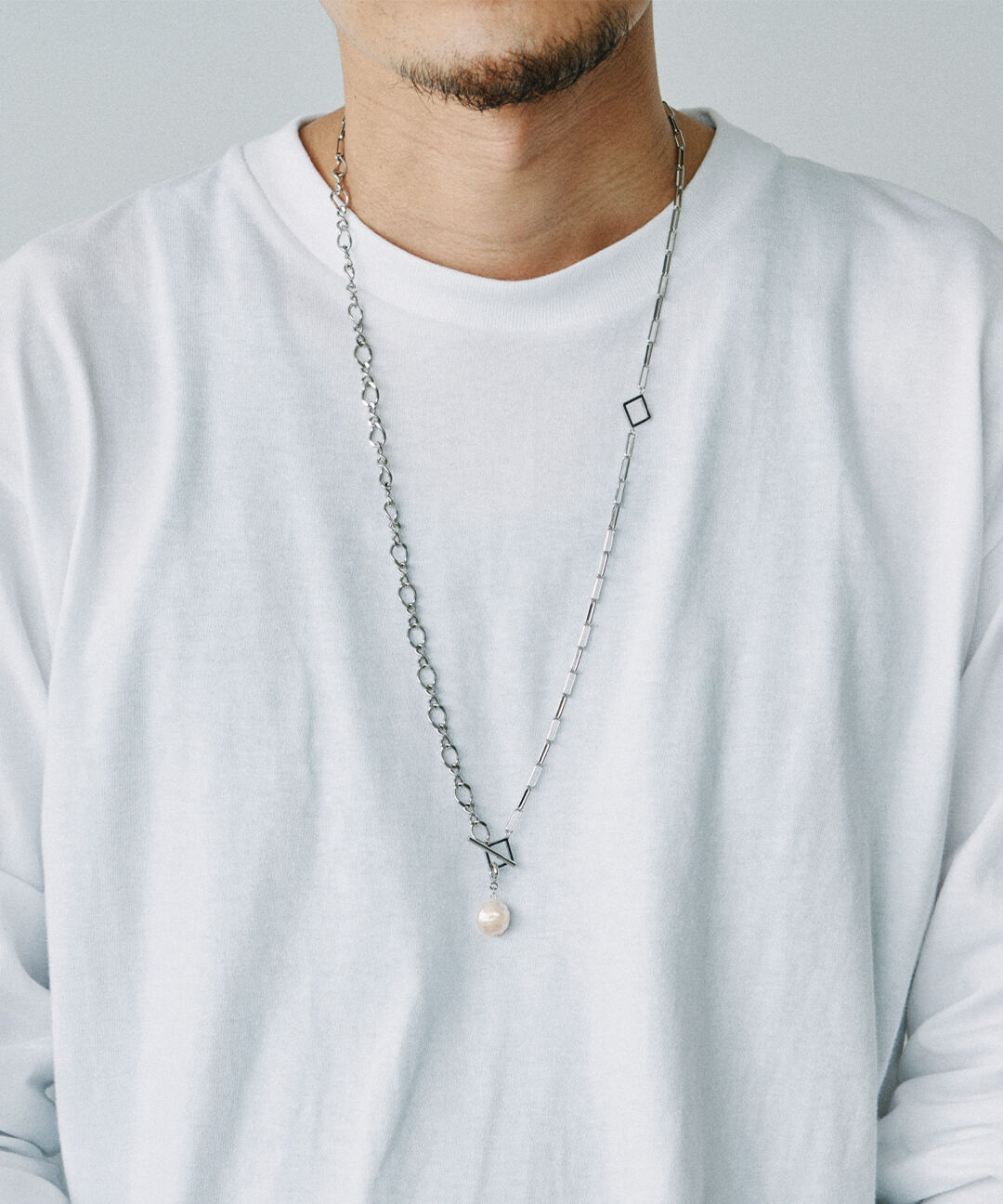 ナニス ロングネックレス シルバー 750WG 楽天市場】【ラッピング可