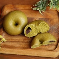 【teNoriベーグル】煎茶もっち朱鞠小豆