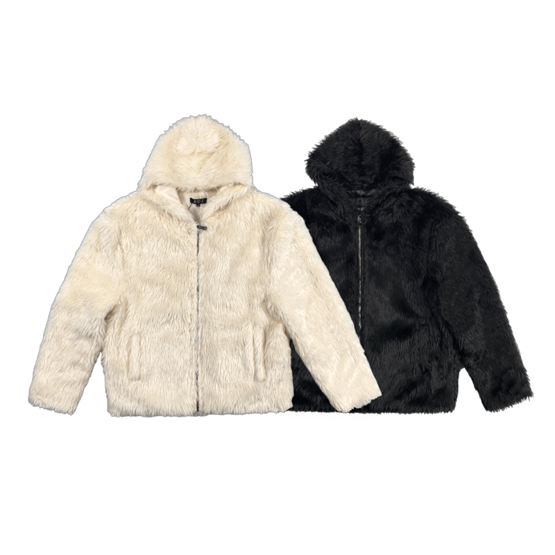 No.36160]フェイクファージップアップパーカー | MARENGO