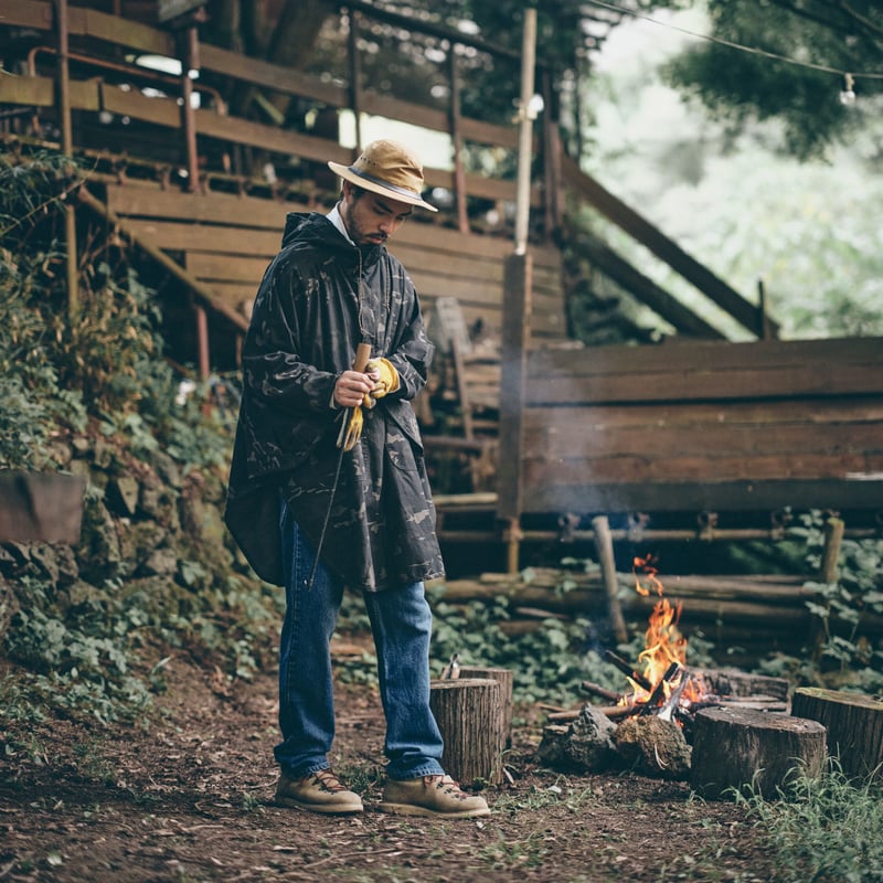 FP焚き火ポンチョ【難燃コットン】ユニセックス | Oregonian Camper