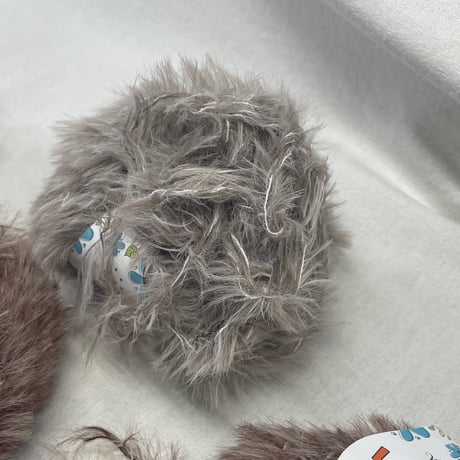 250　〈C〉LOLLY FUR 多色混合4玉セット