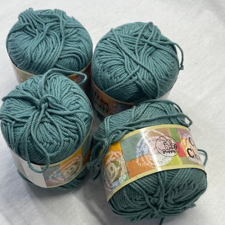 249　〈C〉　Cotton Chainette　COL:414　4玉セット
