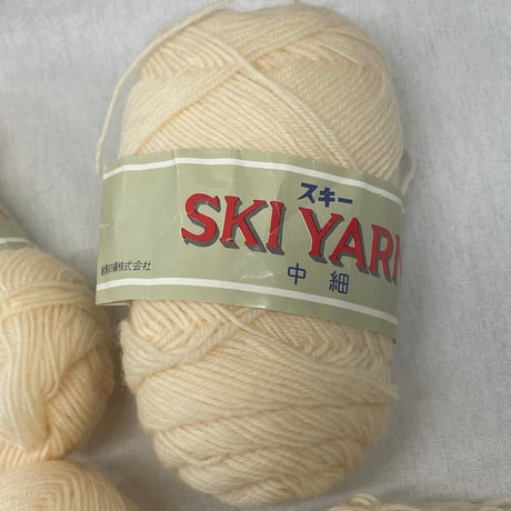 181　SKI YARN　中細　3玉分セット