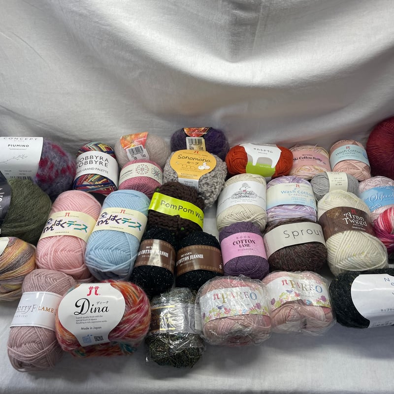 メーカー毛糸のみ！詰め合わせ32玉セット㉛ ※送料込み商品 | Revival-Knit