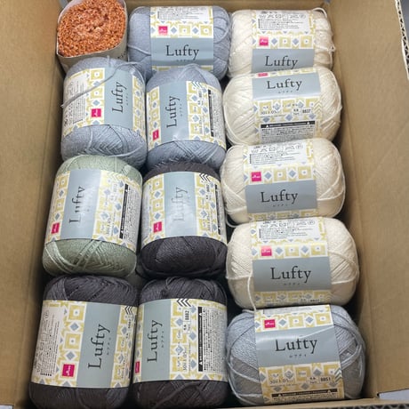 100均毛糸のみ！　夏糸中心・詰め合わせ46玉セット㉖　※送料込み商品