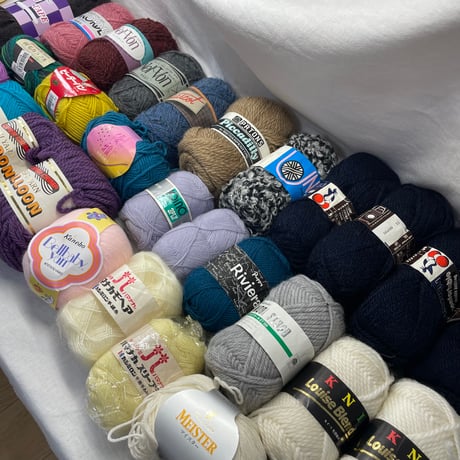 メーカー毛糸のみ！詰め合わせ33玉セット㉚　※送料込み商品
