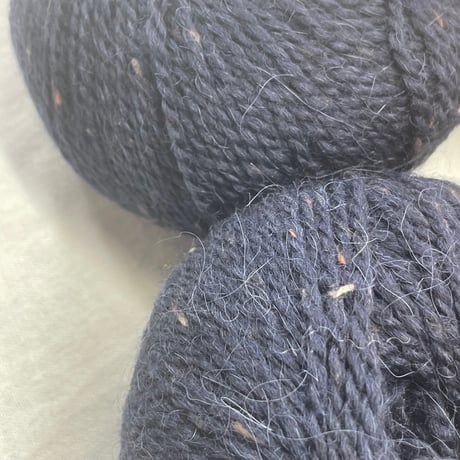 253　Alpaca tweed〈B〉3玉〈C〉1玉　合計3色4玉セット