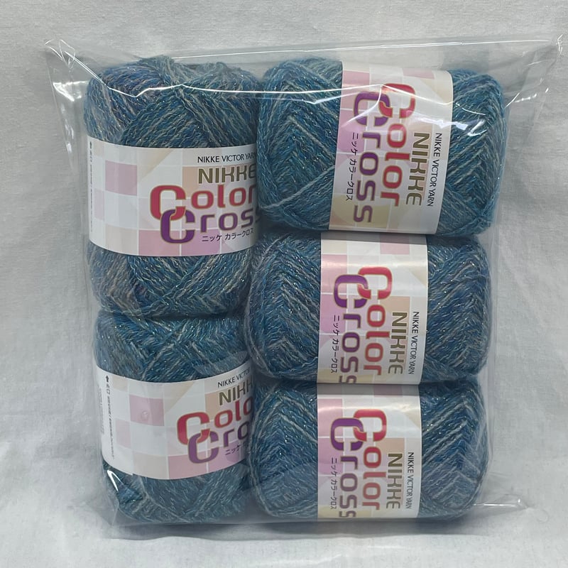 211 NIKKE Color Cross COL:804 5玉セット | Revival-Knit