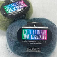 253　〈A〉EXCELLENT MOHAIR 〈COUNT10〉GRADATION　COL:123　2玉セット