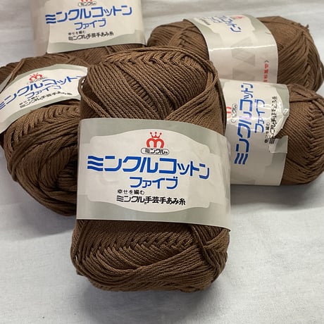 156　ミンクルコットンファイブ　COL:19　5玉セット