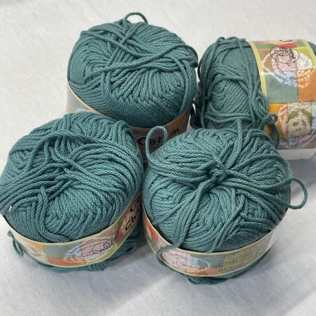 249　〈C〉　Cotton Chainette　COL:414　4玉セット