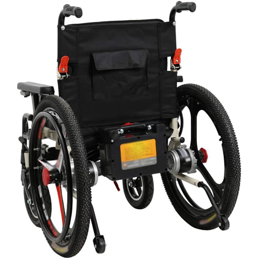 電動車椅子 折り畳み電動車椅子、1秒折り畳み、パワーアップされた