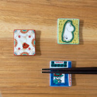 MOOMIN 箸置き 陶器 九谷焼 moo-mm13000