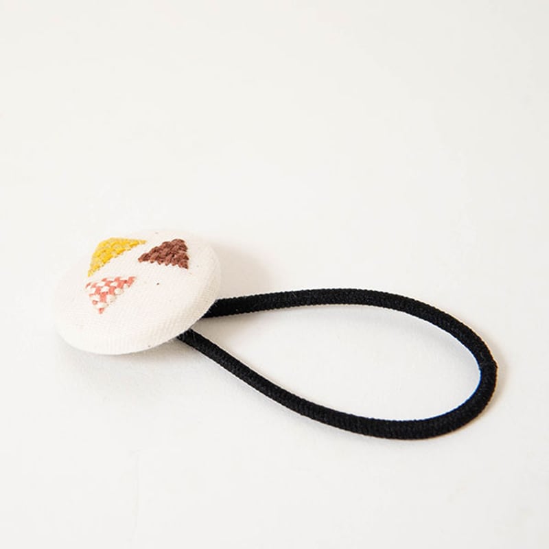 紅型ヘアゴム　ミンサー柄ヘアゴム　ティッシュカバー　くるみボタン 紅型ヘアゴム ミンサー柄ヘアゴム ティッシュカバー くるみ