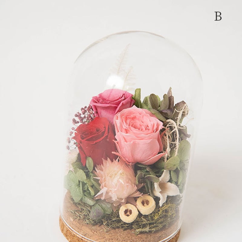 champs de fleurs プリザーブドフラワーとドライフラワーの