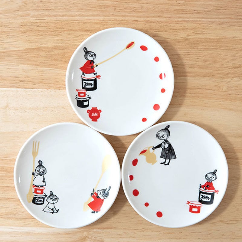ムーミン のランチプレート 皿(リトルミイミムラ )。 キッチン・食器 ムーミン のランチプレート 皿(リトルミイミムラ )。