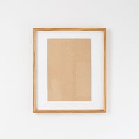 沖家具 ホワイトオークの無垢材を使ったポスターフレーム【A4サイズ】 oki-0027