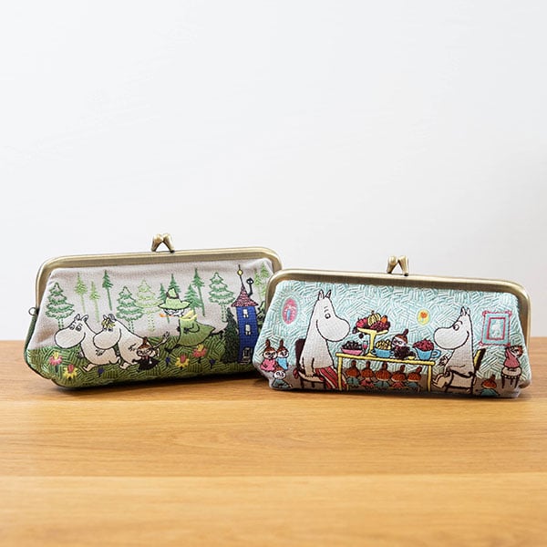 畳刺繍 スリムがま口 ペンポーチ moo-s1427571 | 北欧雑貨と