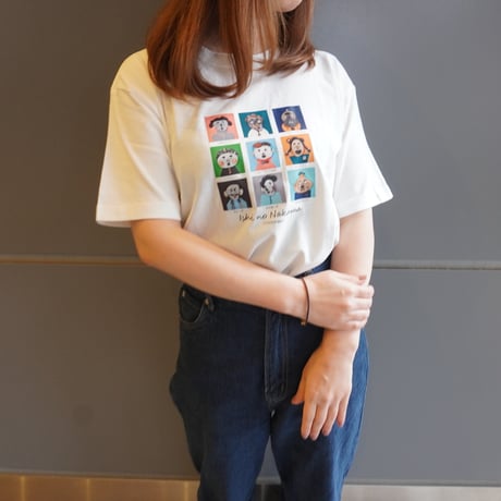 石のなかまたちTシャツ