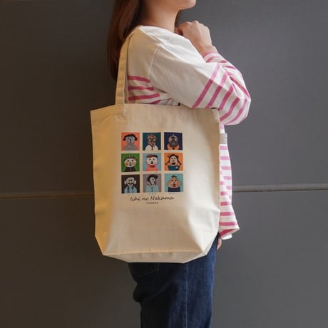 石のなかまたちトートバッグ