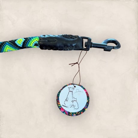【ラウンドL-A4】Mexican Tejido Round Leash