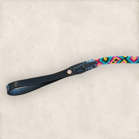 【ラウンドL-A6】Mexican Tejido Round Leash