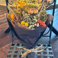 ドライフラワーの花束