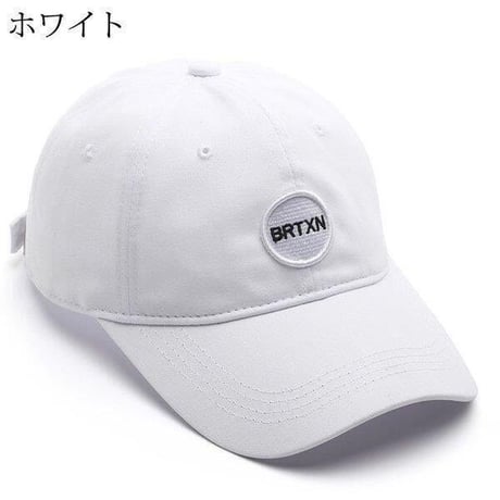 帽子 キャップ メンズ レディース CAP 刺繍【ホワイト】