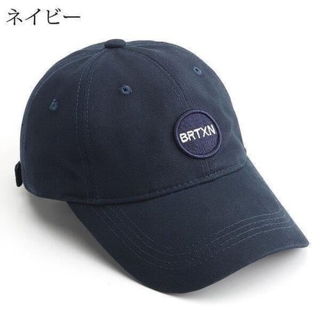 帽子 キャップ メンズ レディース CAP 刺繍【ネイビー】