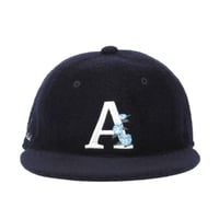 adress SASANQUA 6 PANEL WOOL CAP NAVY