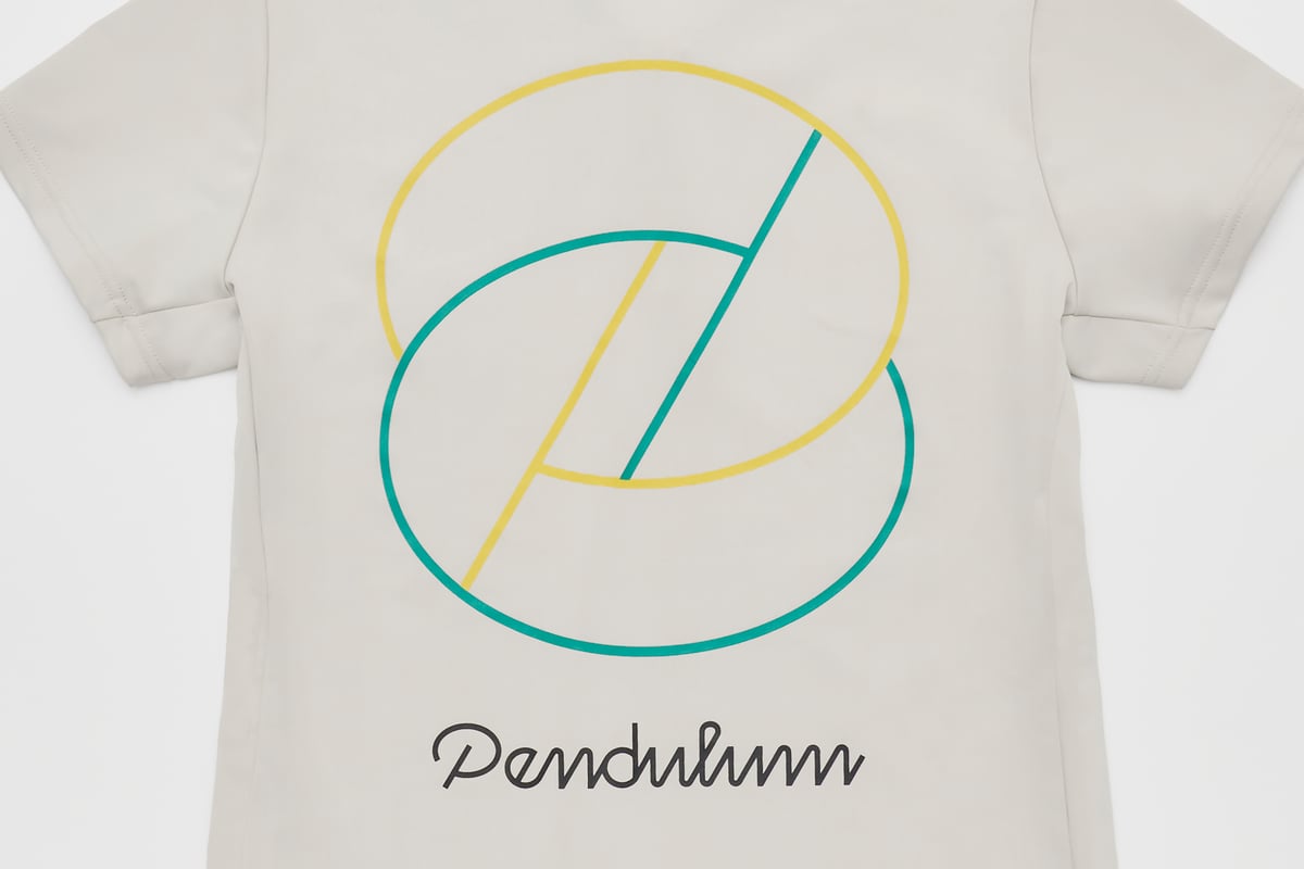 LOGO POLO SHIRT GRAY Womens | pendulum