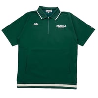 PNDLM RIB CIRCLE LOGO POLO GREEN