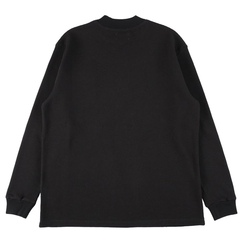 adress THERMAL LONG SLEEVE MOCK NECK BLACK | pe