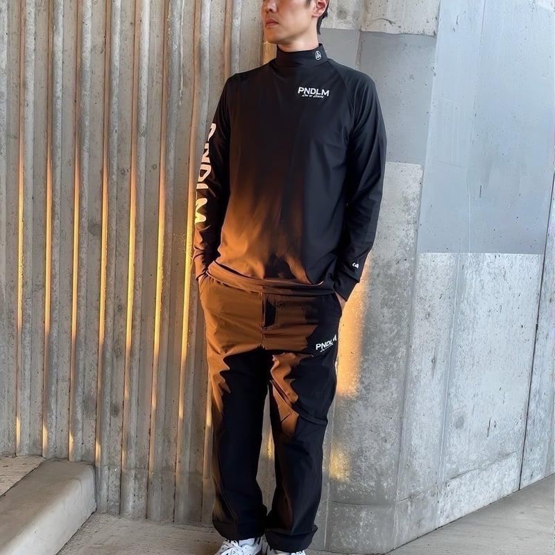 PNDLM GOLF BOY MOCKNECK LONG WHITE | pendulum