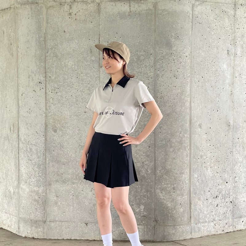 LOGO LOL POLO SHIRT GRAY Womens | pendulum