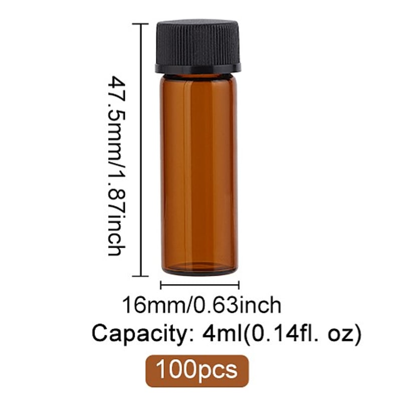 ガラスミニボトル4ml | minasapo's STORE ガラスミニボトル4ml | minasapo's STORE