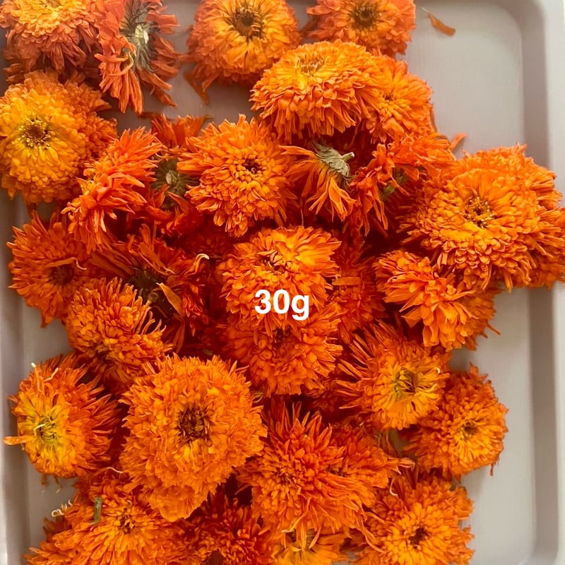 minasapo国産有機栽培ドライハーブ【カレンデュラ（むらじ種