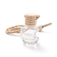 可愛いムーン型吊り下げ式ガラス香水瓶　5ml