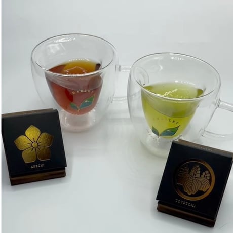 金賞受賞！煎國花紋【家紋デザインのハーブティー】単品販売 -武田ver-
