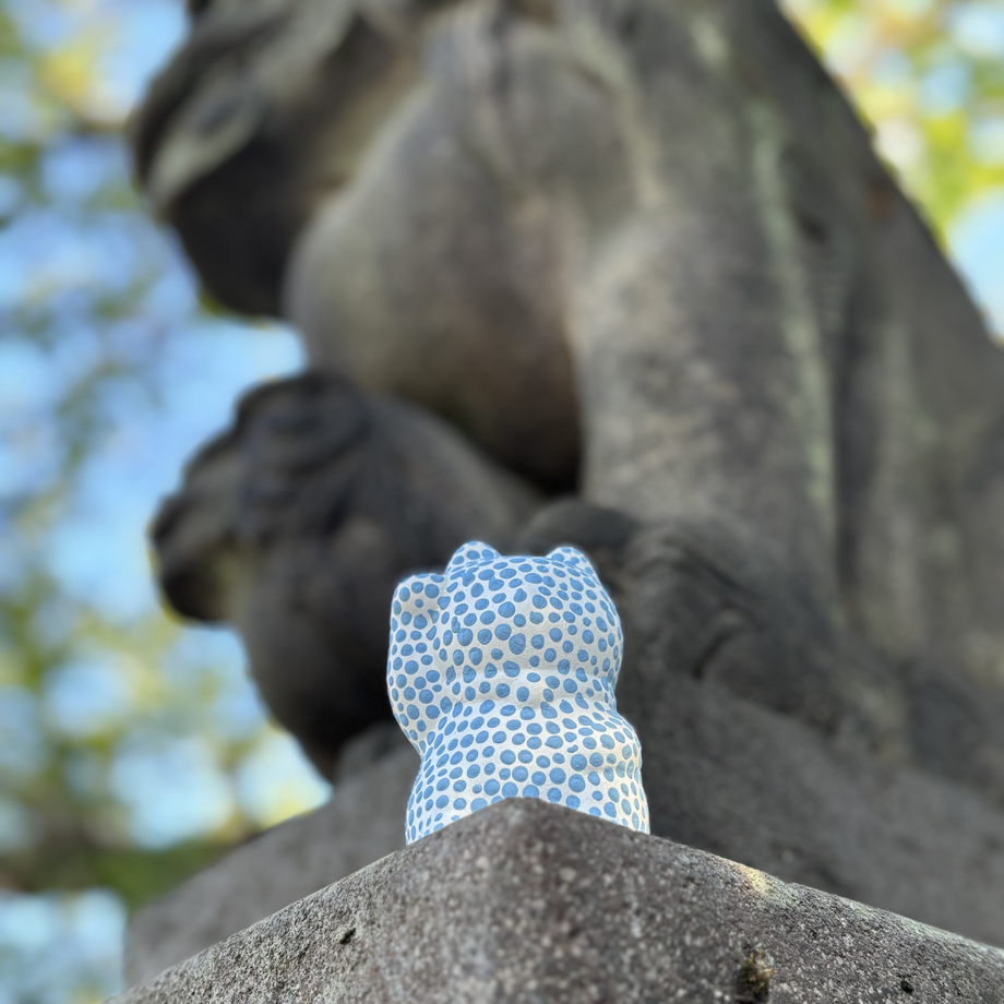 MANEKINEKO - SHIRO / MIZUIRO DOT - | MUSTARD DE...