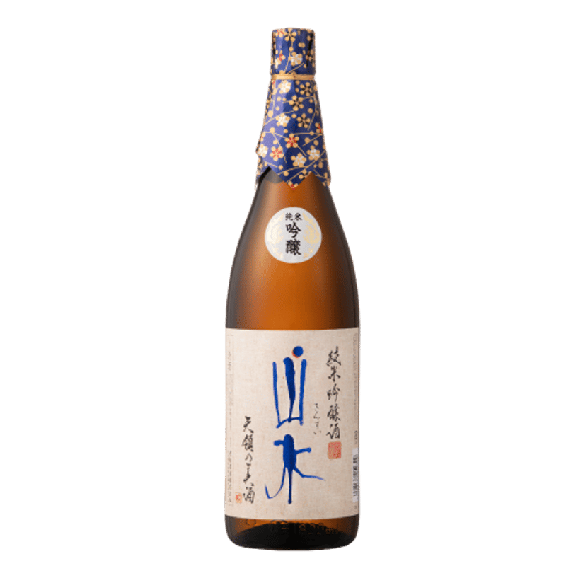 純米吟醸 山水 1800ml | 老松酒造ONLINEショップ