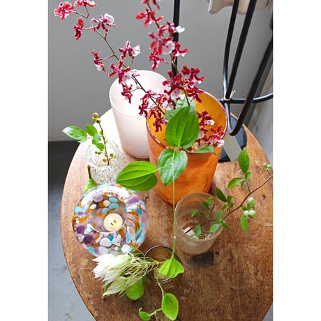 【Bloomingville】 Vidia キャンドルグラス