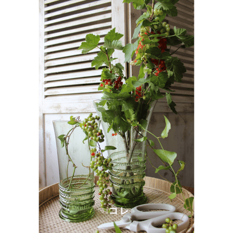 【O4Home】 Eliska ワイドフラワーベース S